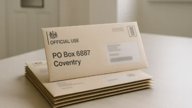 po box 6887 coventry cv3 9sd address