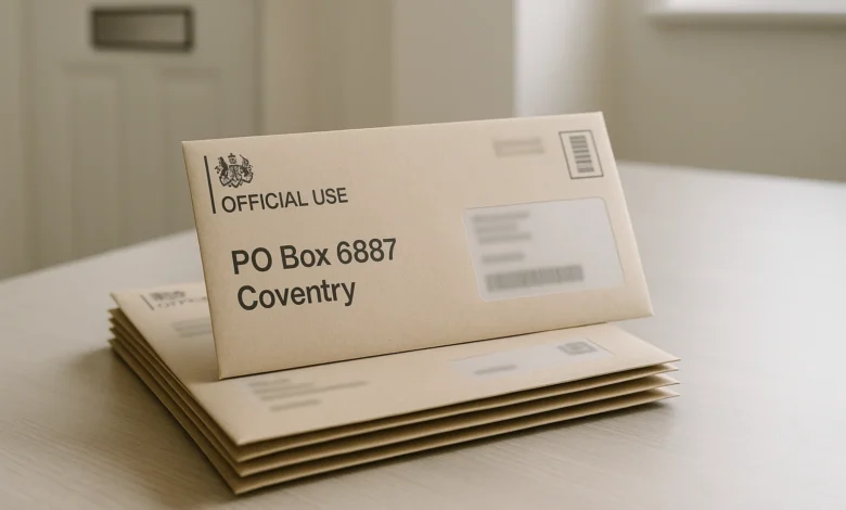 po box 6887 coventry cv3 9sd address