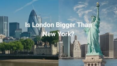 is london bigger than new york