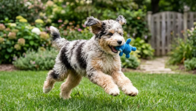 mini bernedoodle full grown