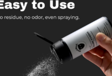 black mask texture powder